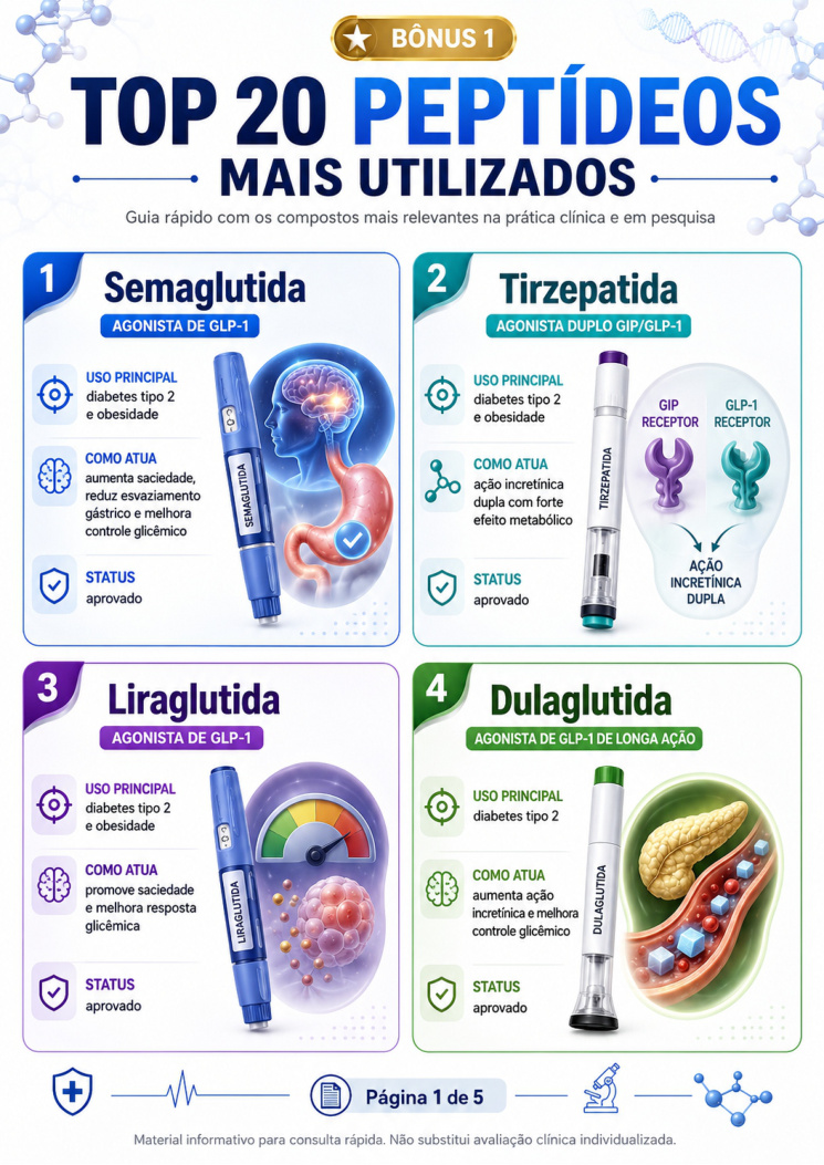 Top 20 peptídeos — página 1