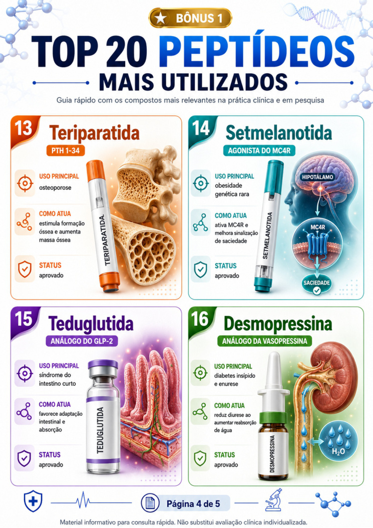 Top 20 peptídeos — página 4
